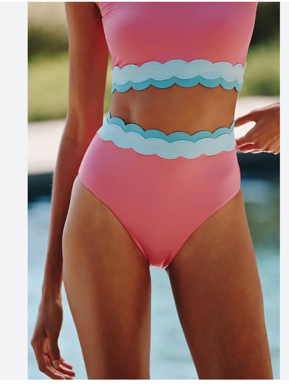 NWT Beach Riot Harriet Bikini Bottom in Sweet Winter Pink